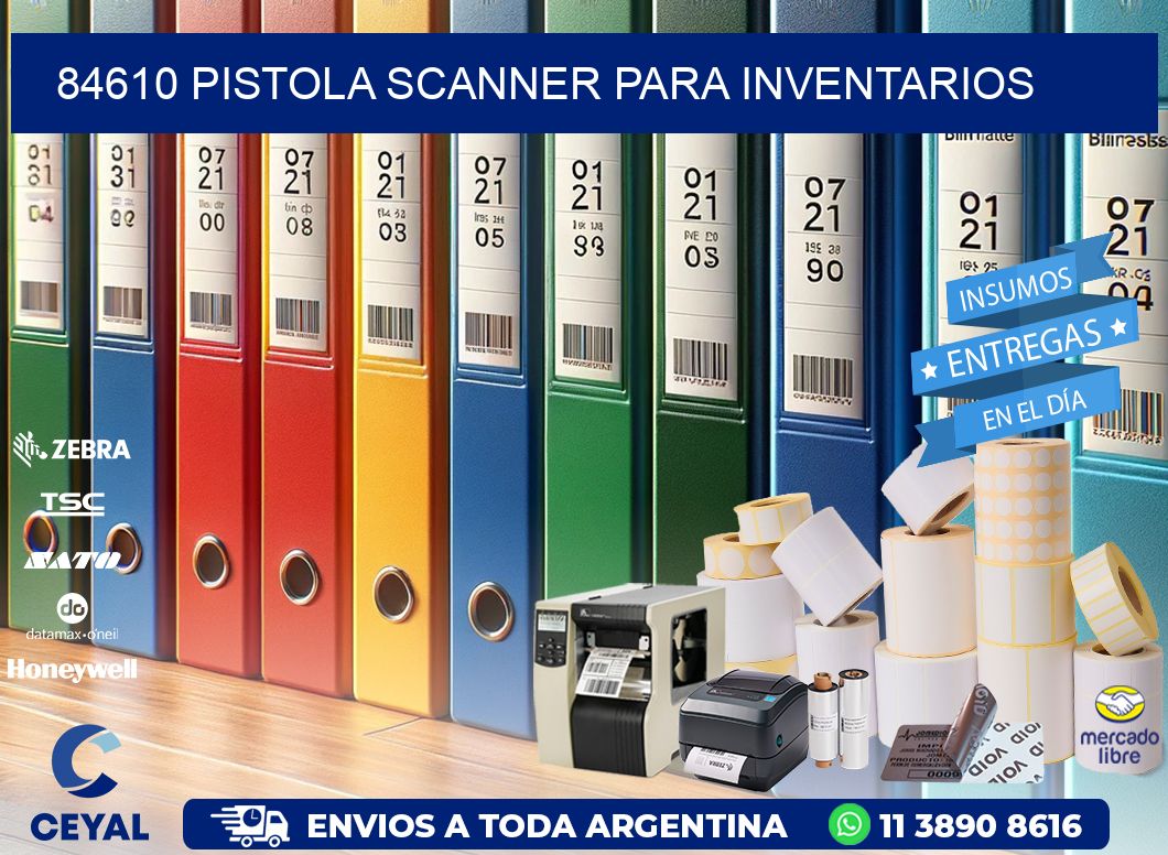 84610 Pistola Scanner para inventarios