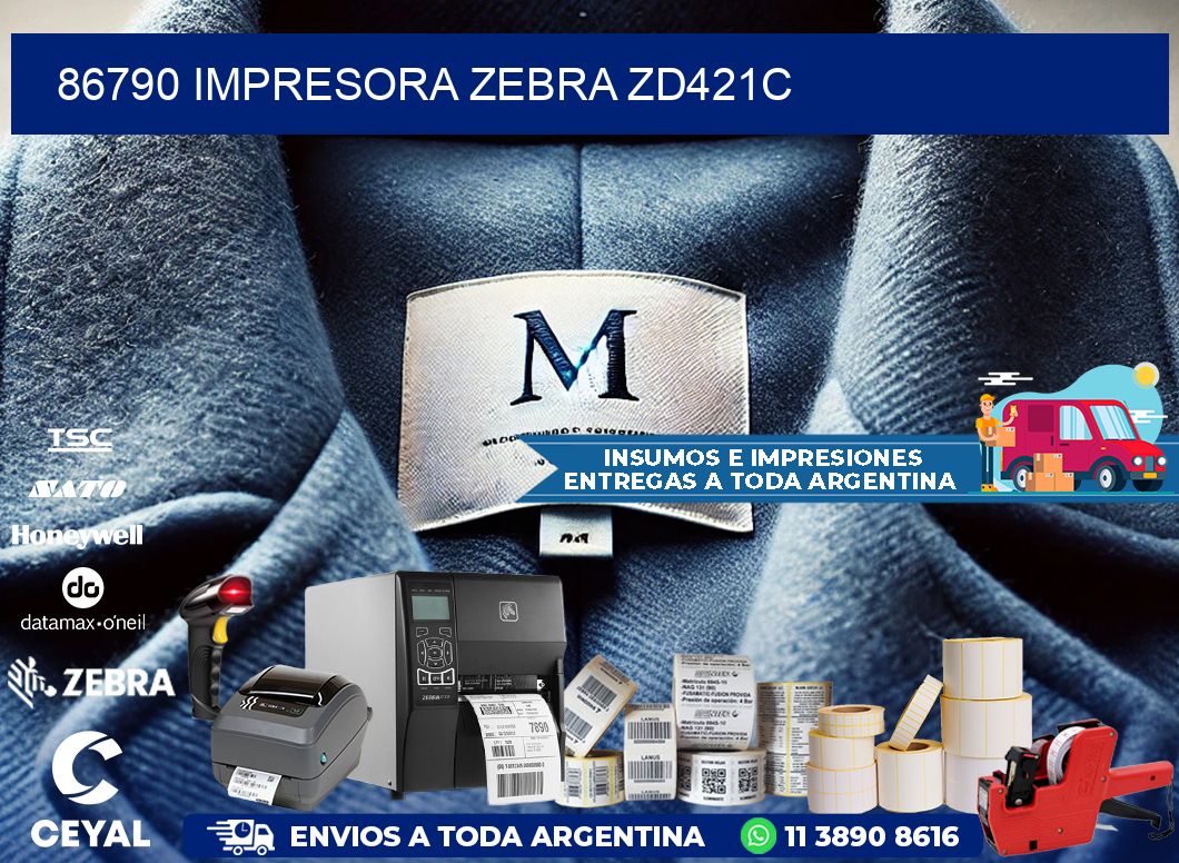 86790 Impresora Zebra zd421c