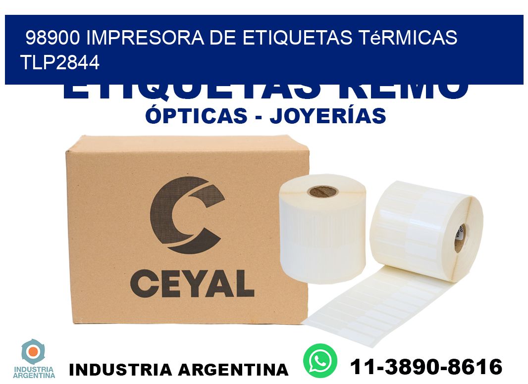 98900 Impresora de etiquetas térmicas TLP2844
