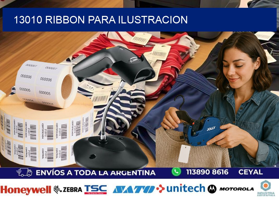 13010 ribbon para ilustracion