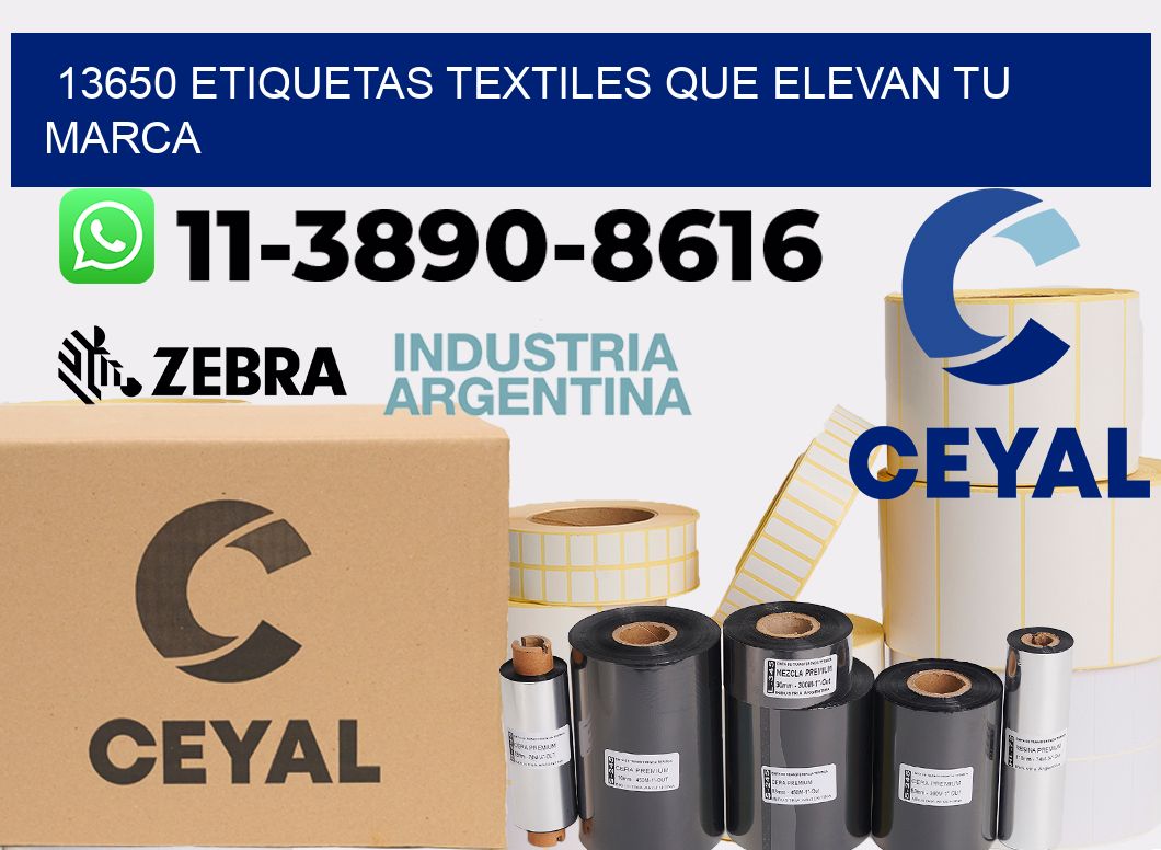 13650 Etiquetas textiles que elevan tu marca