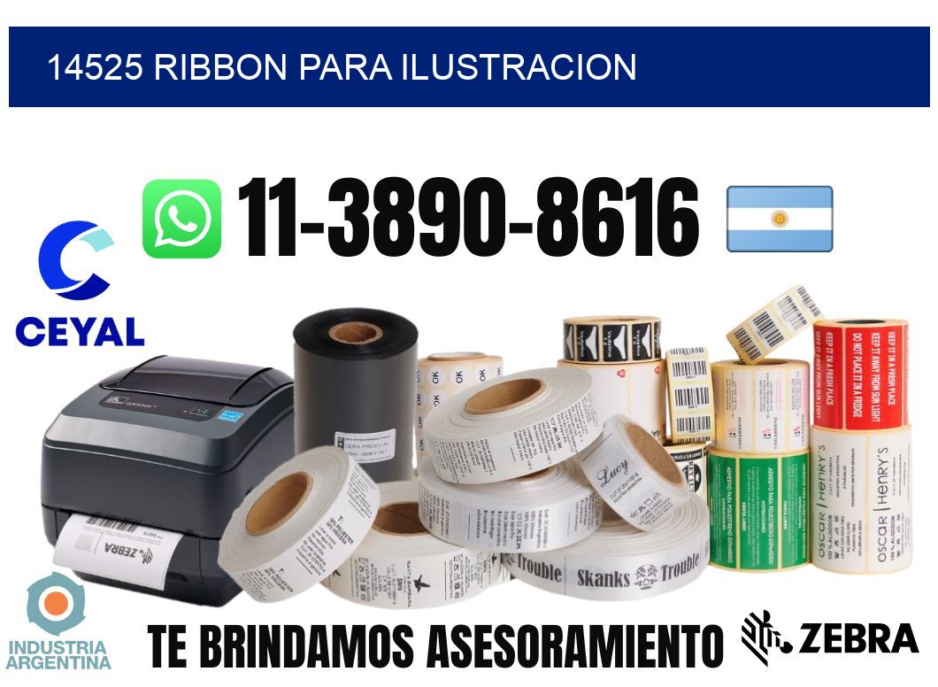14525 ribbon para ilustracion