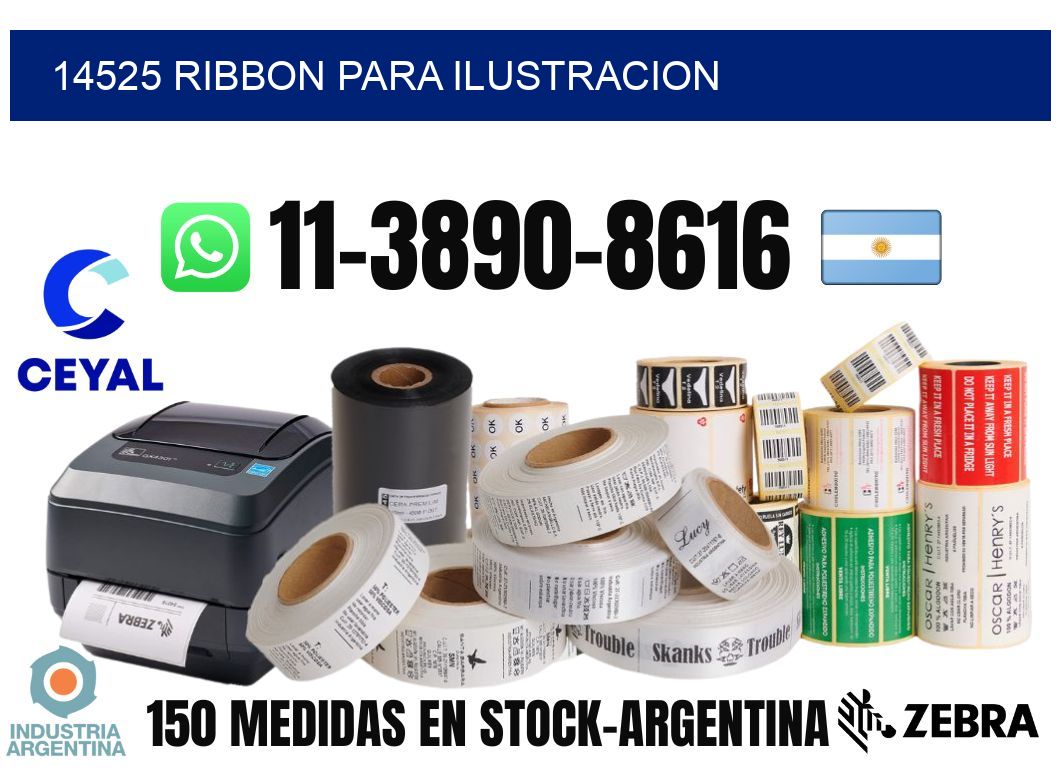 14525 ribbon para ilustracion
