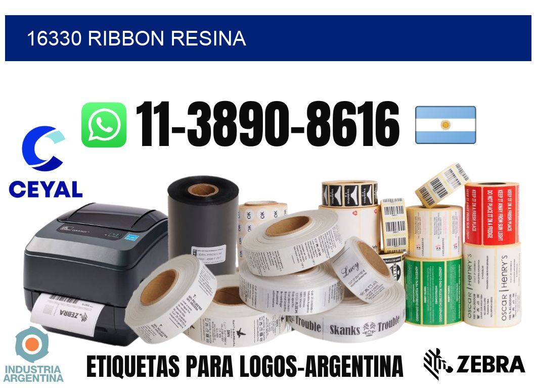 16330 ribbon resina