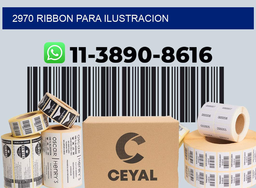 2970 ribbon para ilustracion