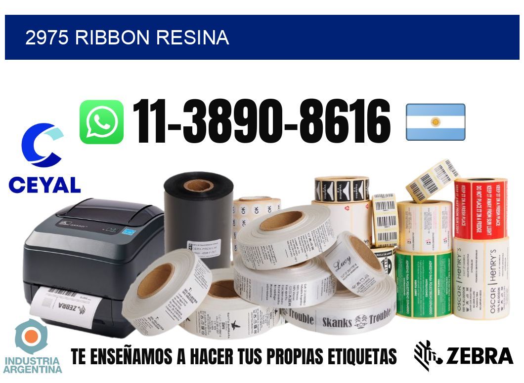 2975 ribbon resina