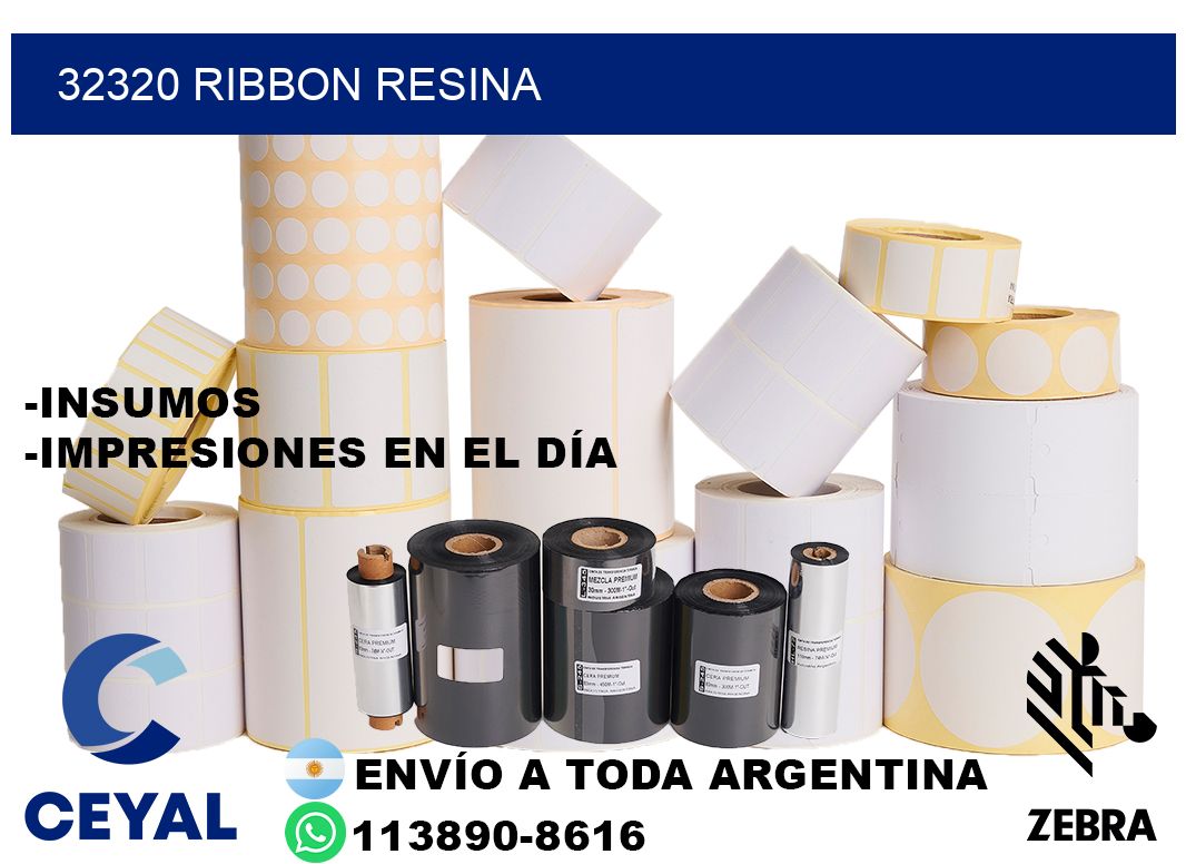 32320 ribbon resina