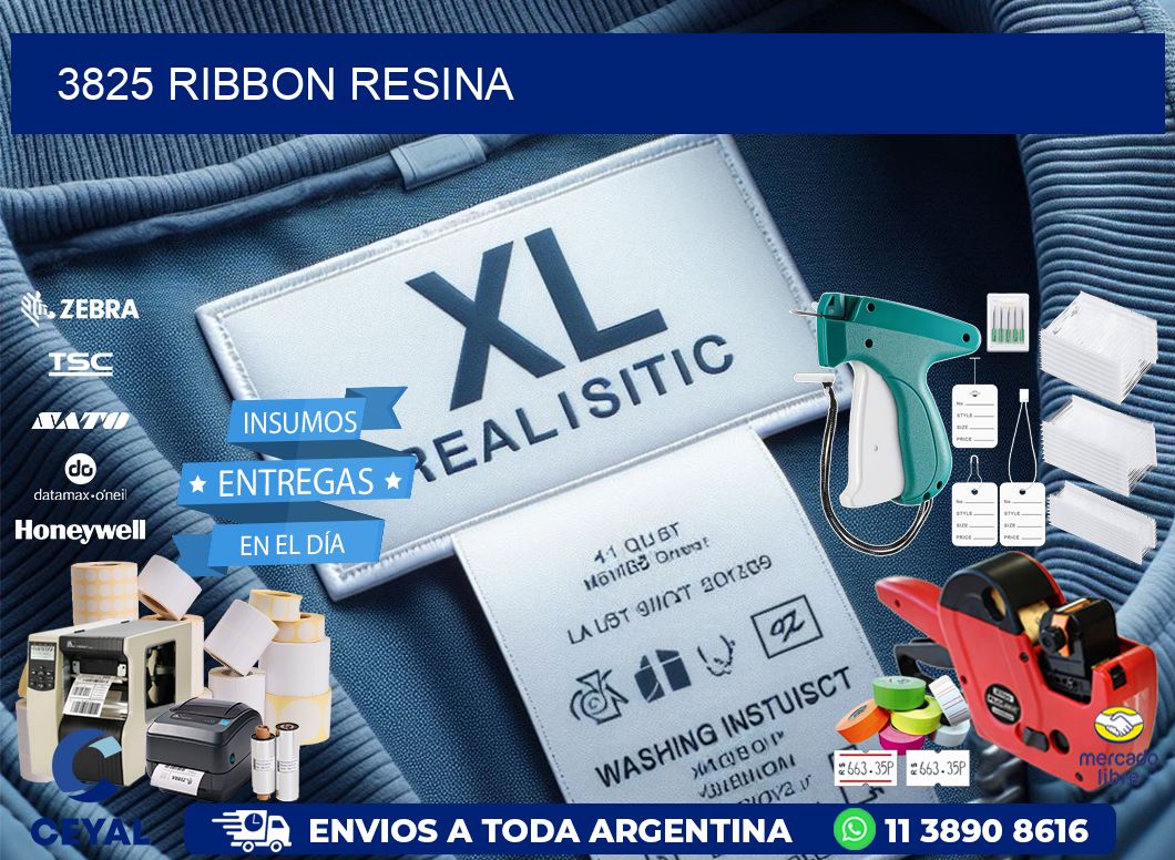 3825 ribbon resina