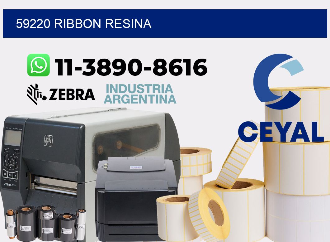 59220 ribbon resina