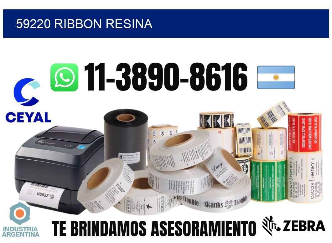 59220 ribbon resina