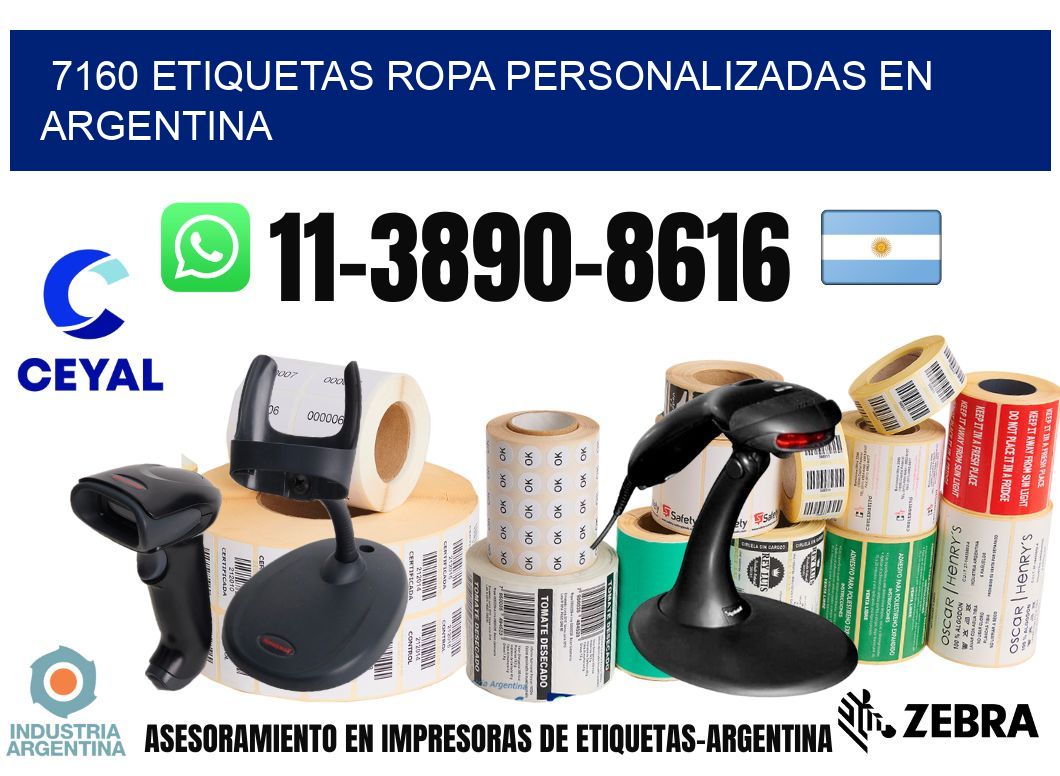 7160 Etiquetas ropa personalizadas en Argentina