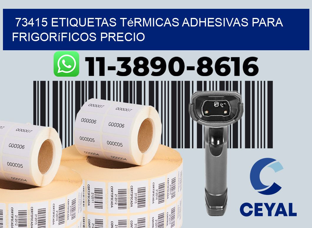 73415 etiquetas térmicas adhesivas para frigoríficos precio