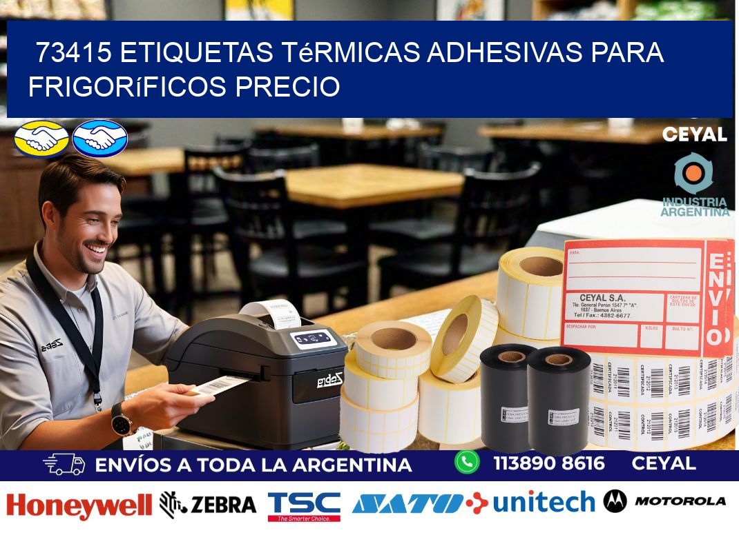 73415 etiquetas térmicas adhesivas para frigoríficos precio