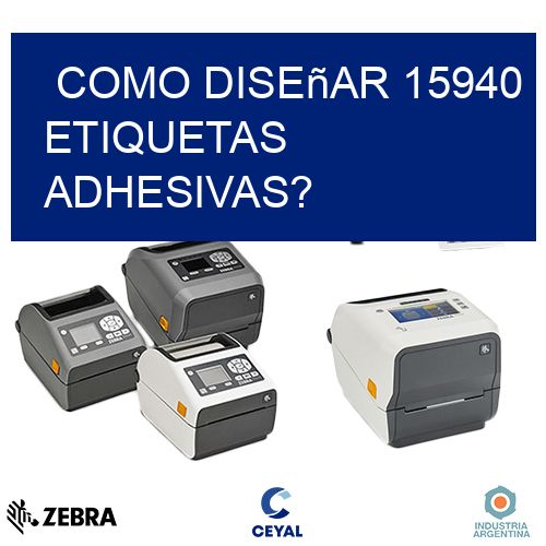 como diseñar 15940 etiquetas adhesivas?