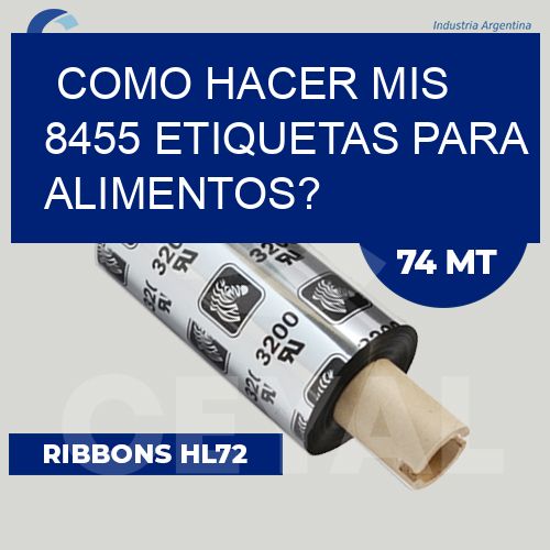 como hacer mis 8455 etiquetas para alimentos?