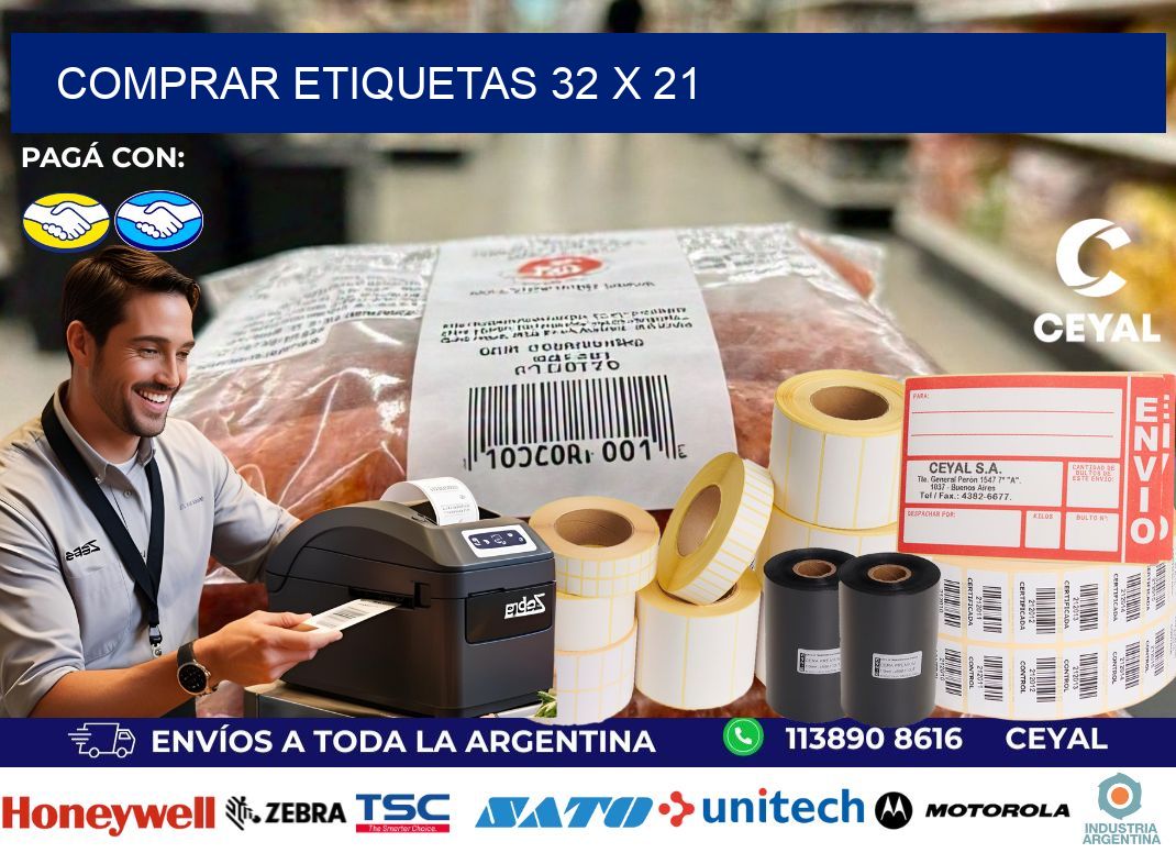 comprar etiquetas 32 x 21