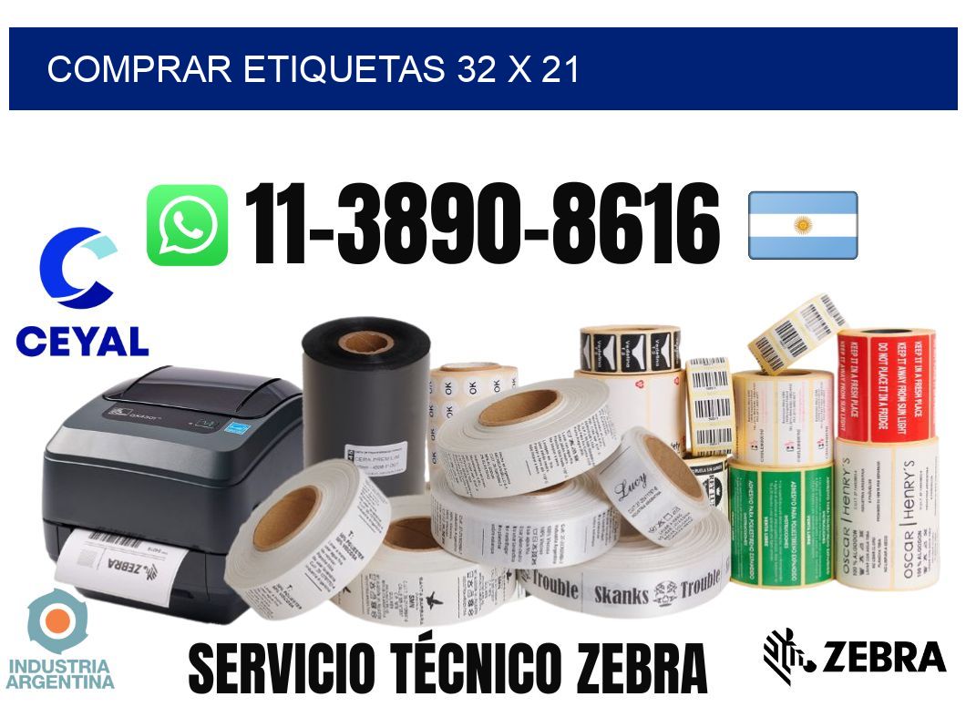 comprar etiquetas 32 x 21