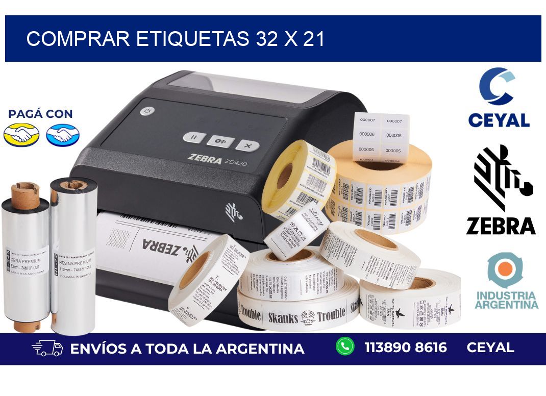 comprar etiquetas 32 x 21