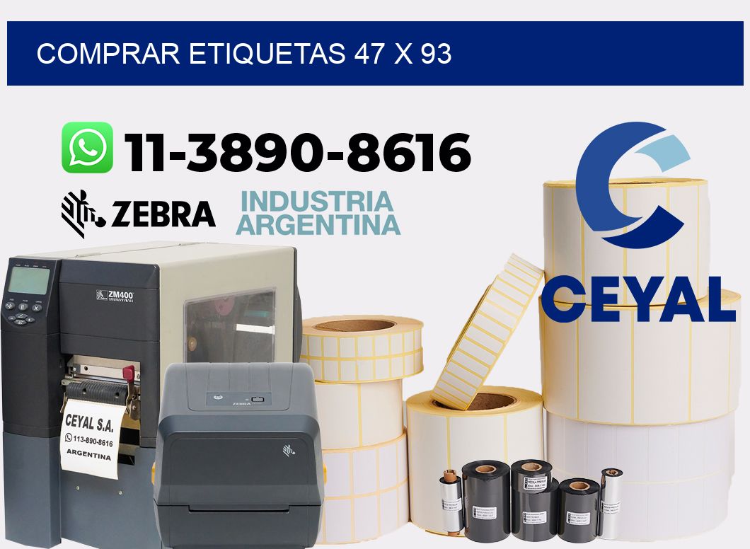 comprar etiquetas 47 x 93