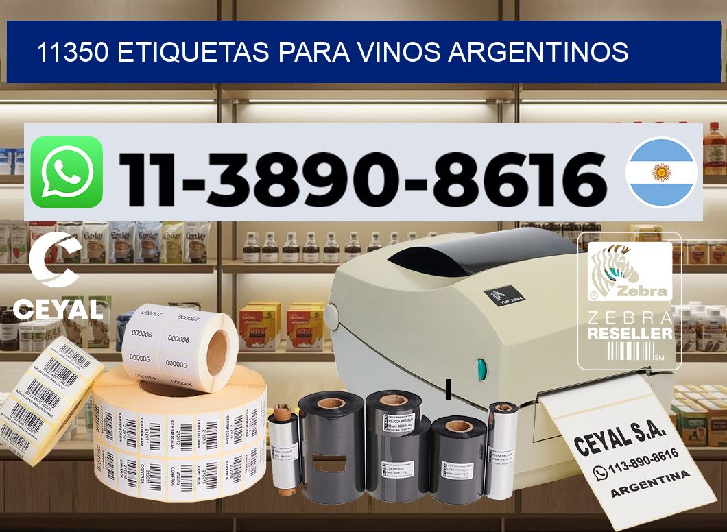 11350 Etiquetas para vinos argentinos