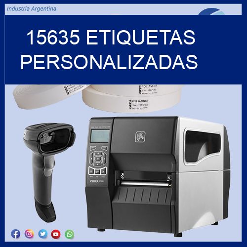 15635 etiquetas personalizadas
