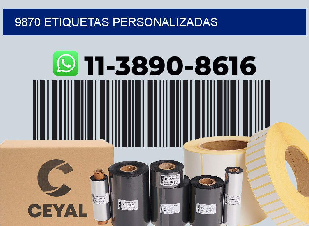 9870 etiquetas personalizadas