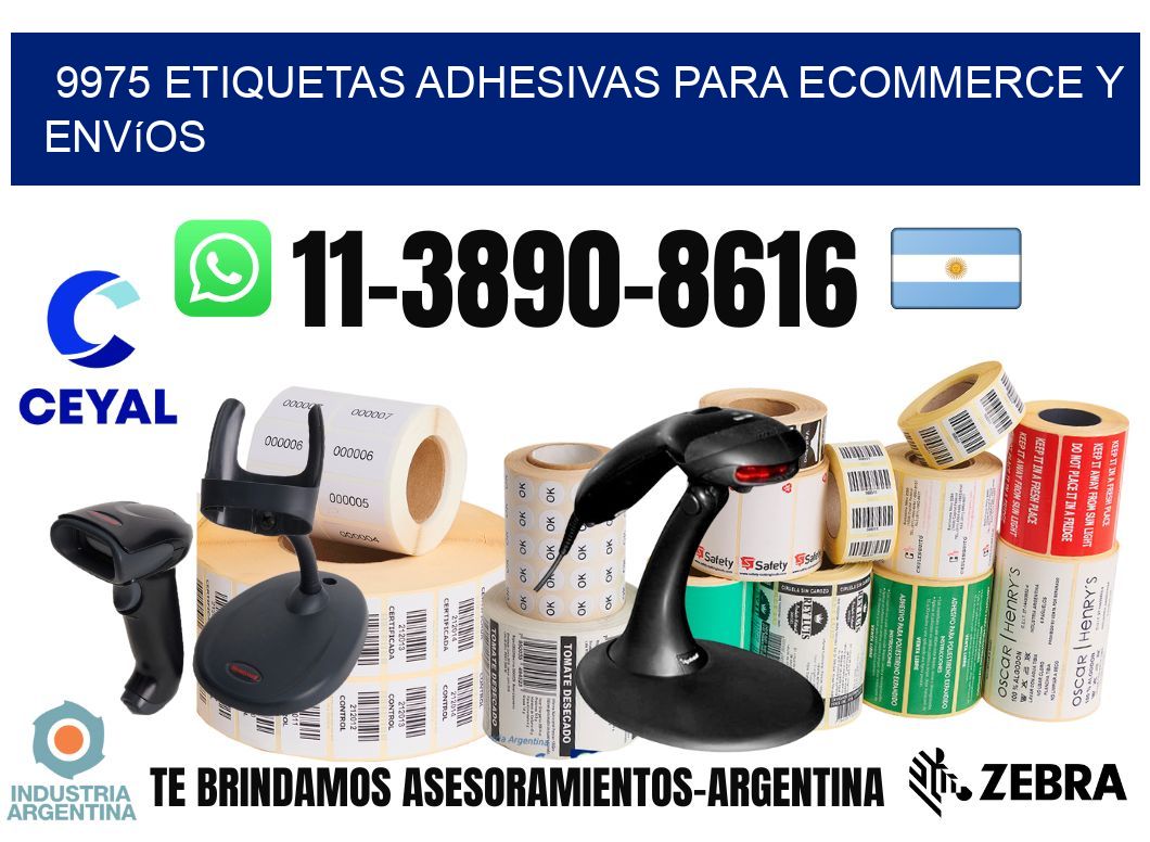 9975 Etiquetas adhesivas para ecommerce y envíos