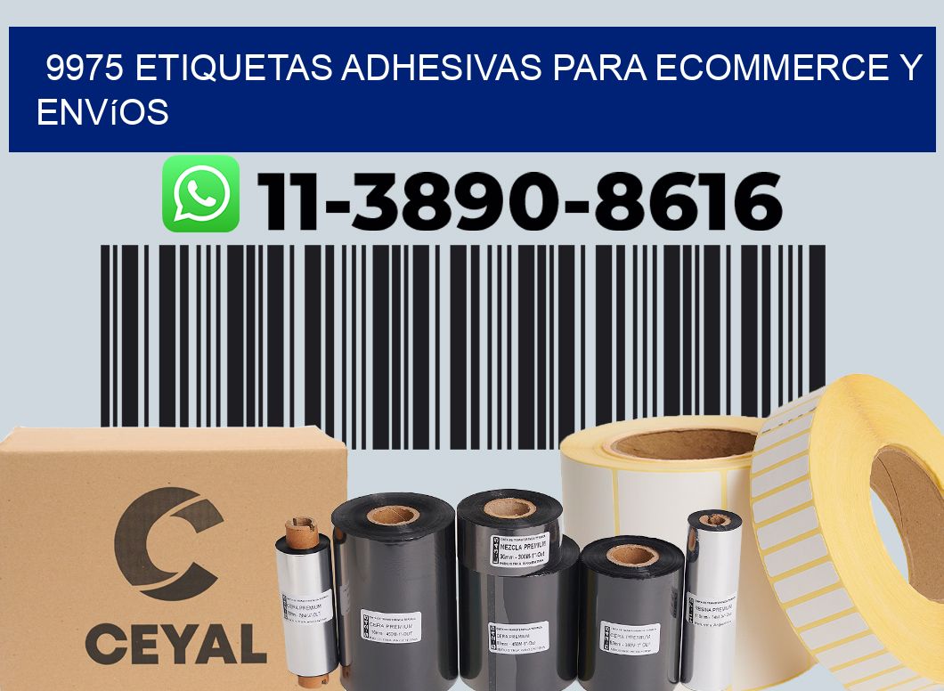 9975 Etiquetas adhesivas para ecommerce y envíos