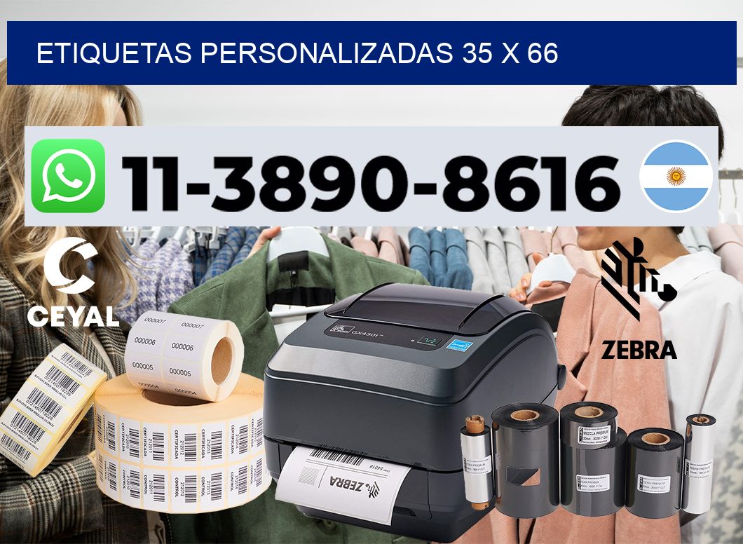 etiquetas personalizadas 35 x 66