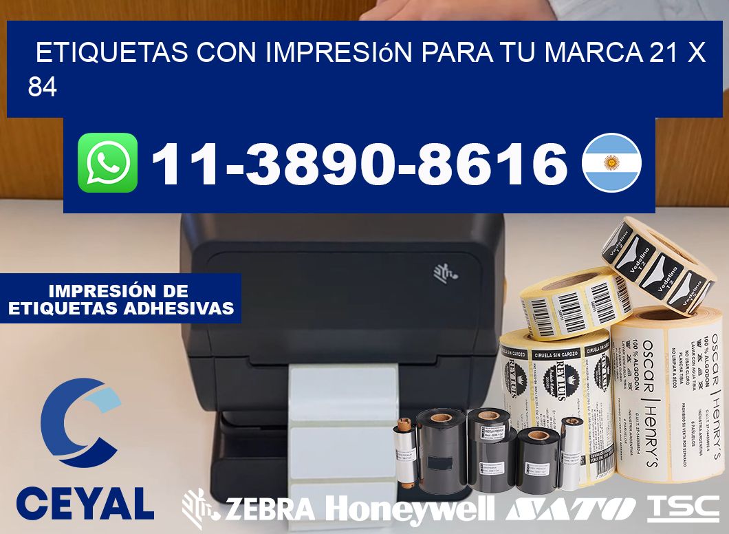 etiquetas con impresión para tu marca 21 x 84