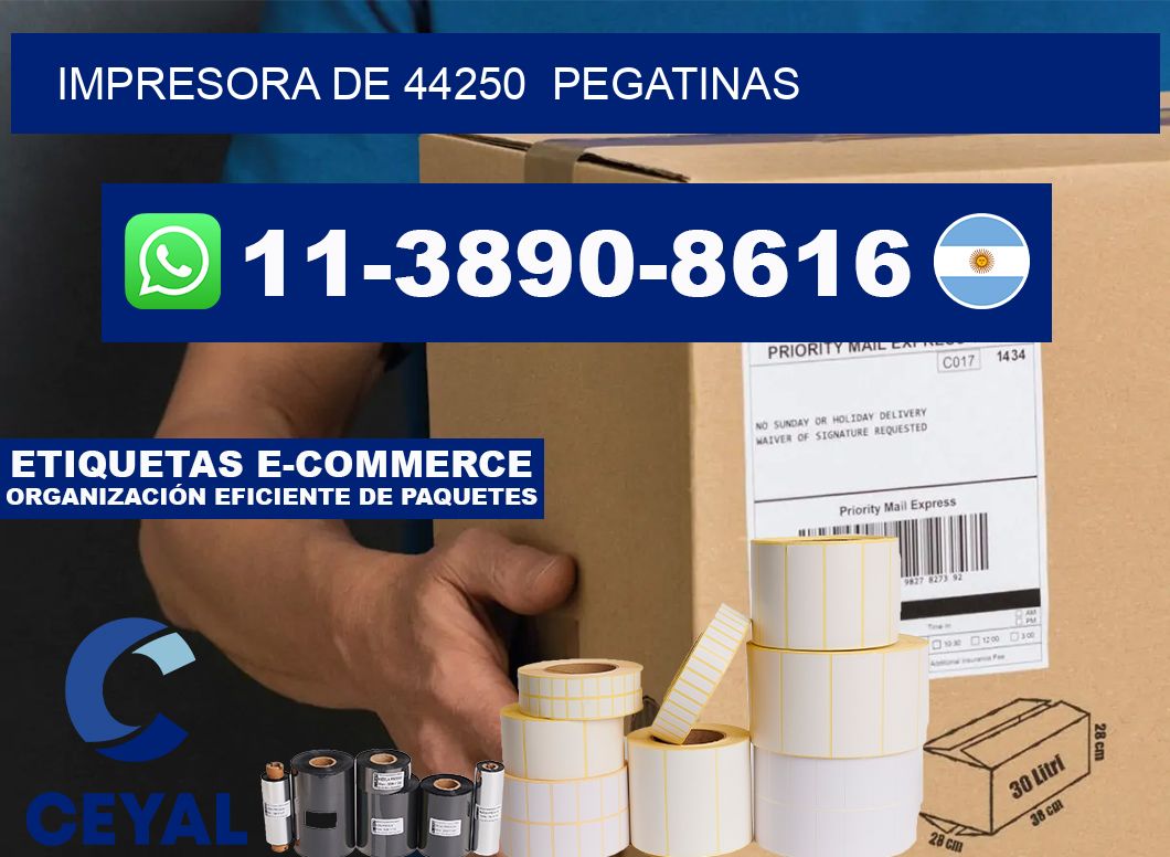 impresora de 44250  pegatinas