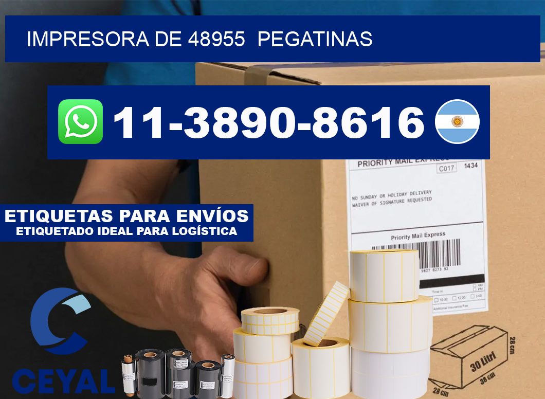 impresora de 48955  pegatinas