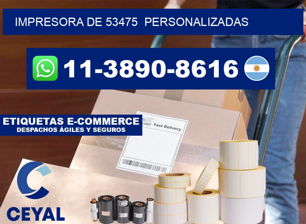 impresora de 53475  personalizadas