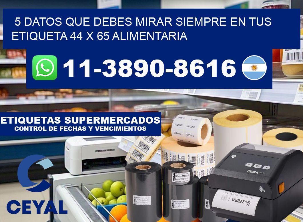 5 datos que debes mirar siempre en tus etiqueta 44 x 65 alimentaria