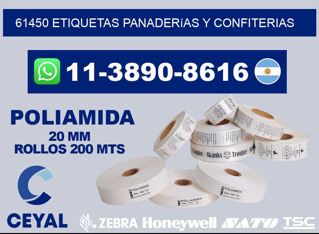 61450 etiquetas panaderías y confiterias