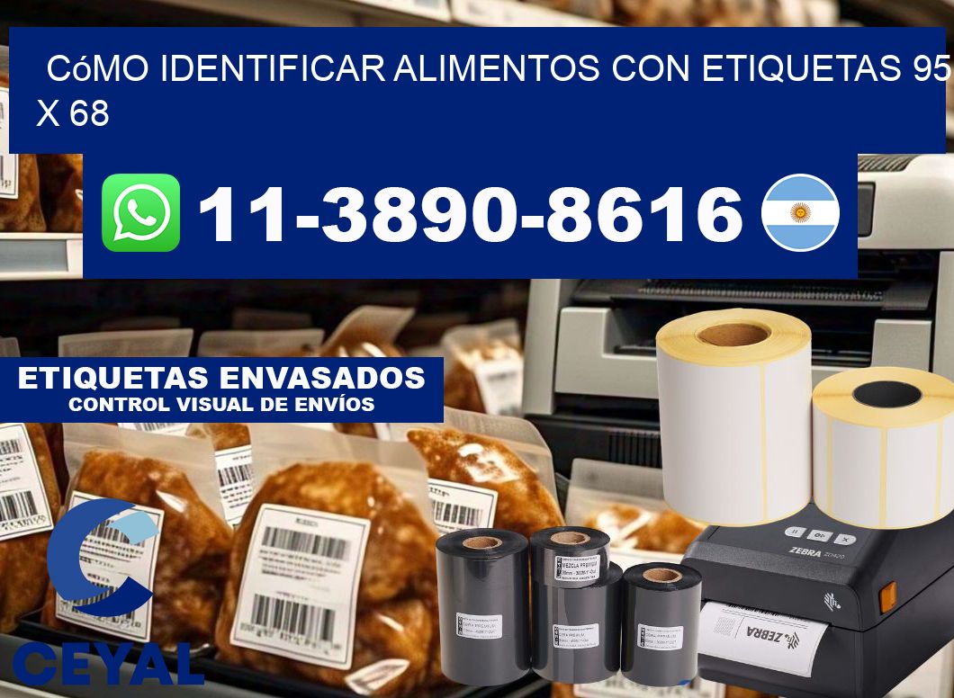 Cómo identificar alimentos con etiquetas 95 x 68