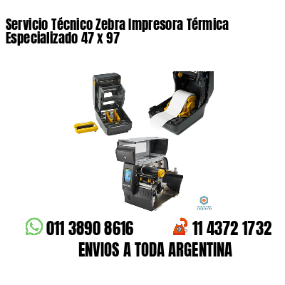 Servicio Técnico Zebra Impresora Térmica Especializado 47 x 97