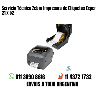 Servicio Técnico Zebra Impresora de Etiquetas Experto 21 x 52