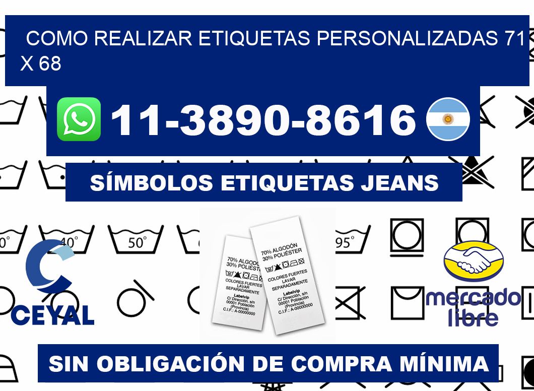 como realizar etiquetas personalizadas 71 x 68