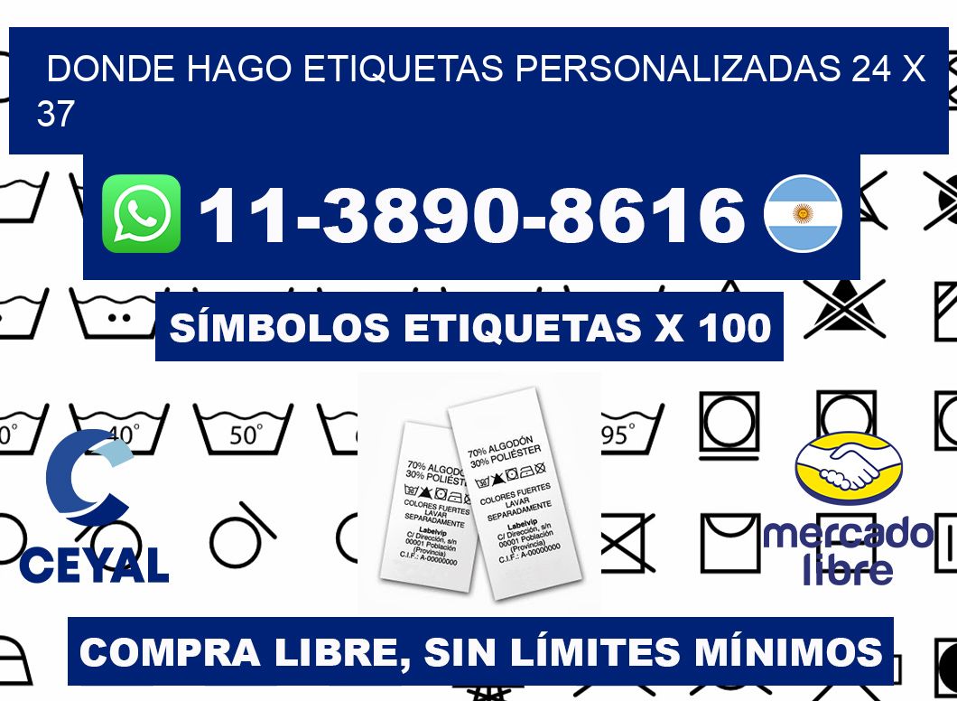 donde hago etiquetas personalizadas 24 x 37