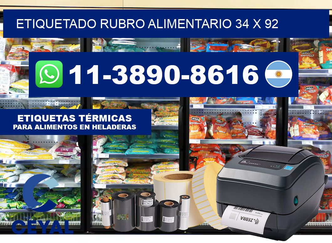 etiquetado rubro alimentario 34 x 92