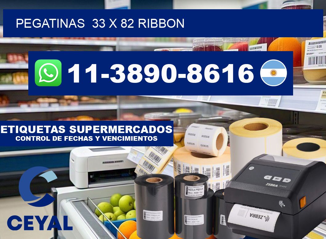 pegatinas 33 x 82 ribbon
