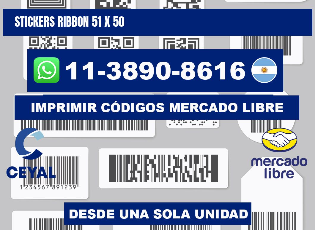 stickers ribbon 51 x 50