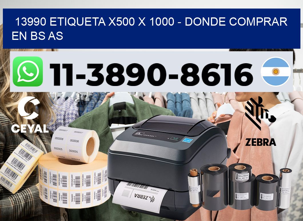 13990 etiqueta x500 x 1000 – Donde Comprar en bs as
