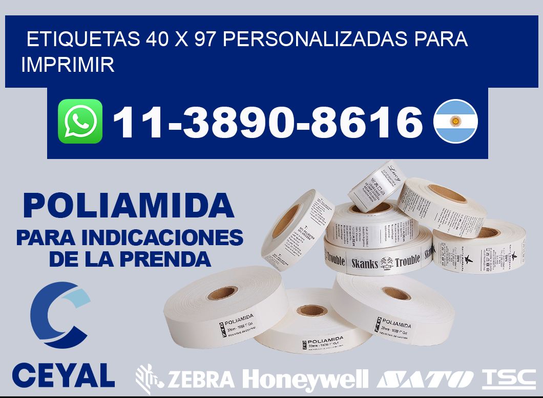 etiquetas 40 x 97 personalizadas para imprimir