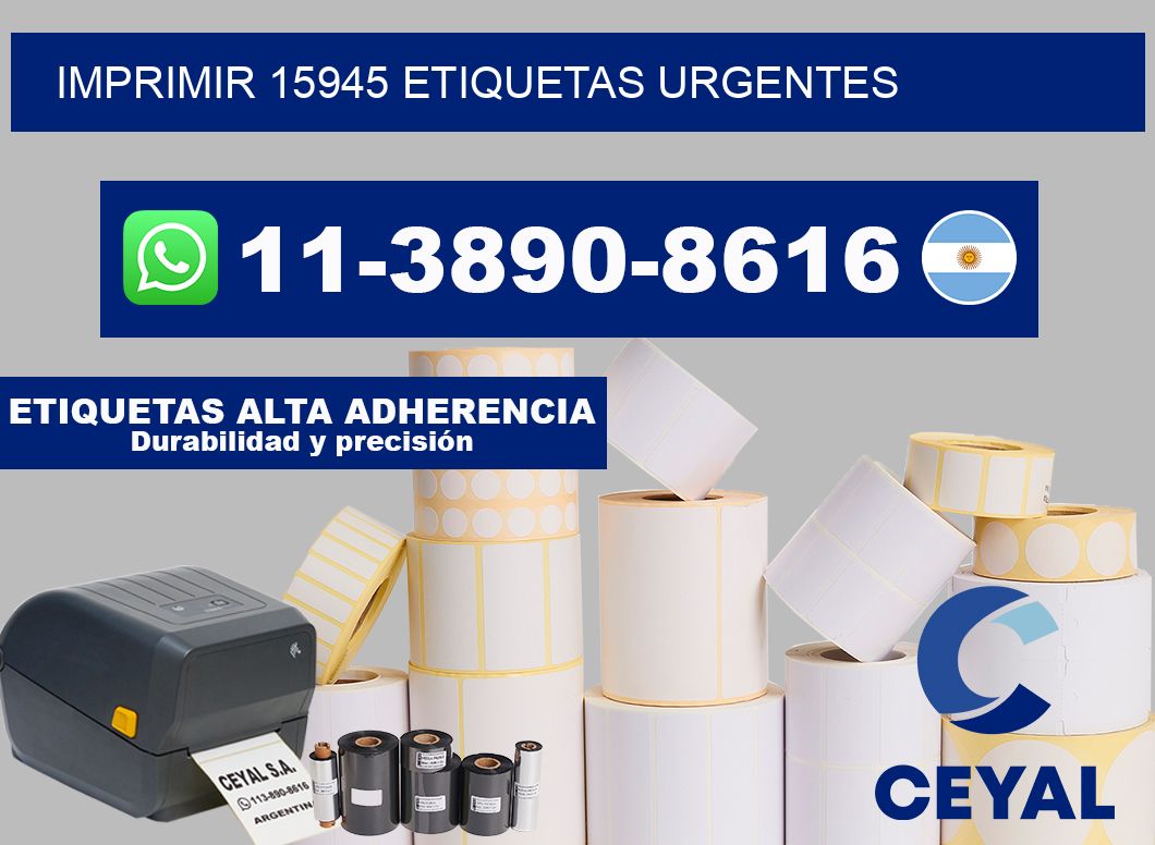 IMPRIMIR 15945 ETIQUETAS URGENTES