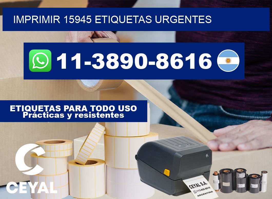 IMPRIMIR 15945 ETIQUETAS URGENTES