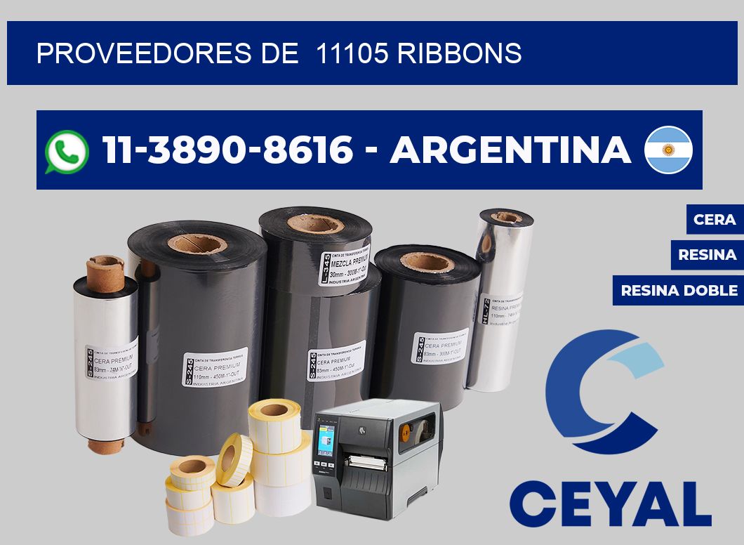 Proveedores de  11105 ribbons