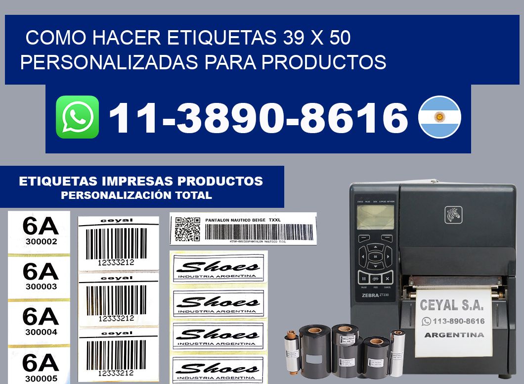 como hacer etiquetas 39 x 50 personalizadas para productos
