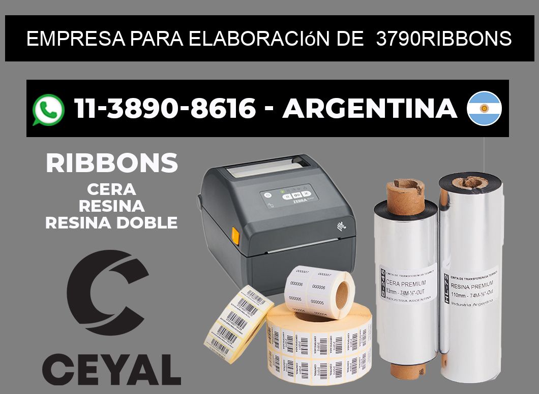empresa para elaboración de  3790ribbons